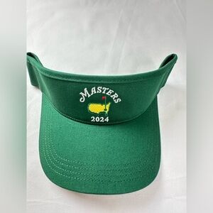 NWT 2024 Masters  Green Visor